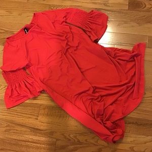 Dress Agnes & Dora Red S Bell Sleeves